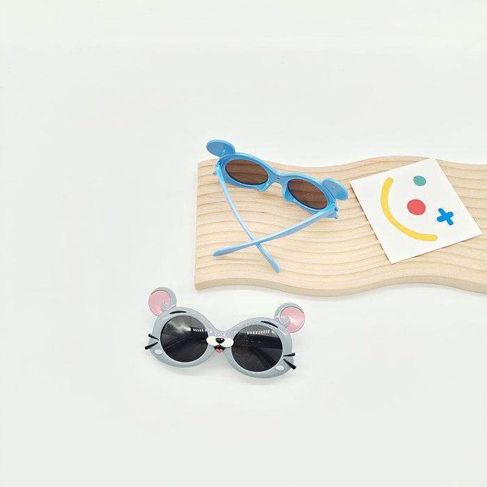 Children Cartoon Mouse Polarized Sunglasses