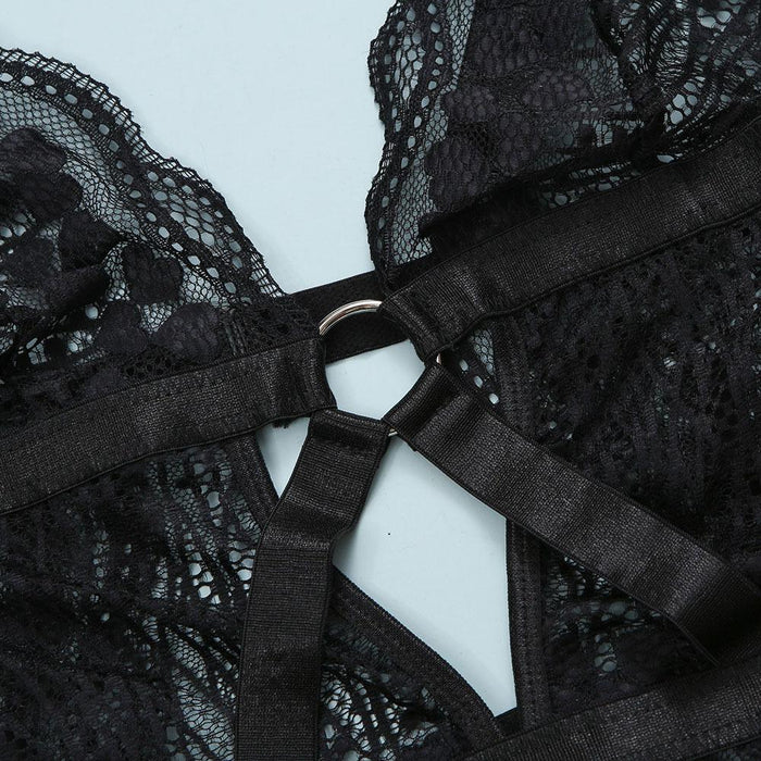 Women's Lace Lingerie Sexy Babydoll Underwear Bodysuit
