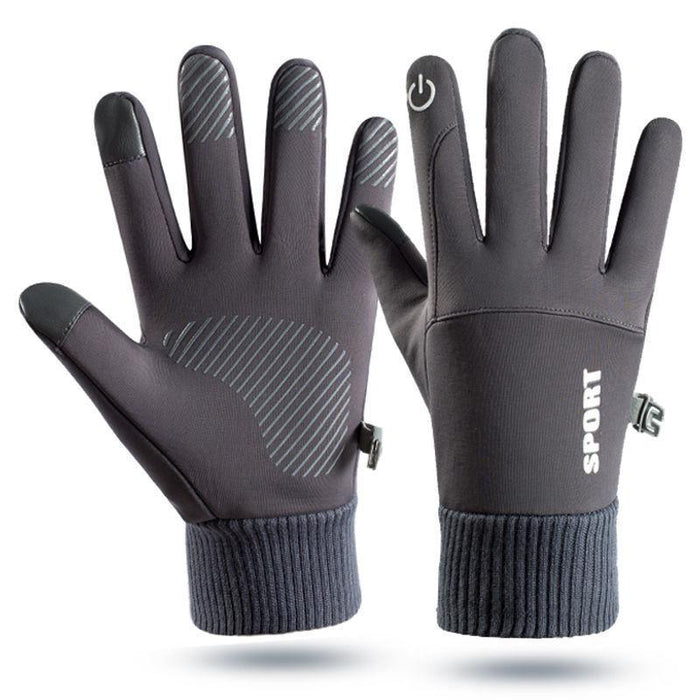 Men Winter Waterproof Cycling Gloves