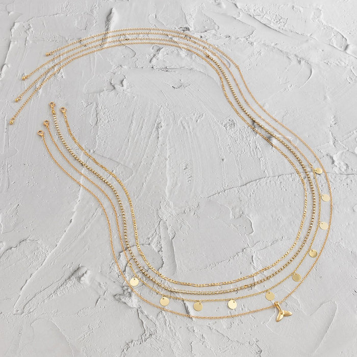 Sexy Sweet Cool Metal Copper Bead Sequin Waist Chain