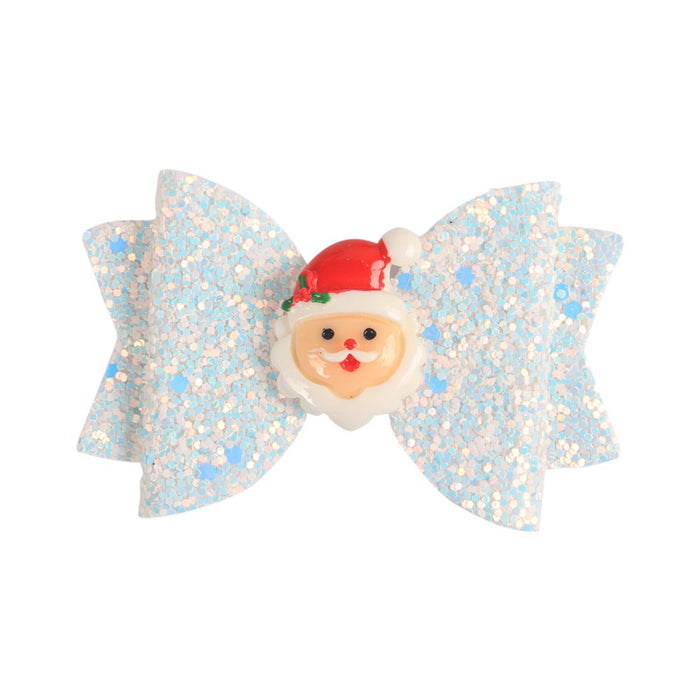 Handmade Christmas Bow Hairpin Children's Hair Clip