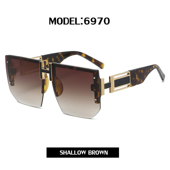 Anti Ultraviolet Large Frame Sunglasses