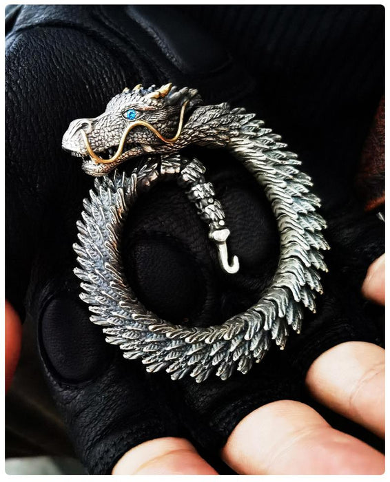 High Quality Viking Dragon Men Bracelet