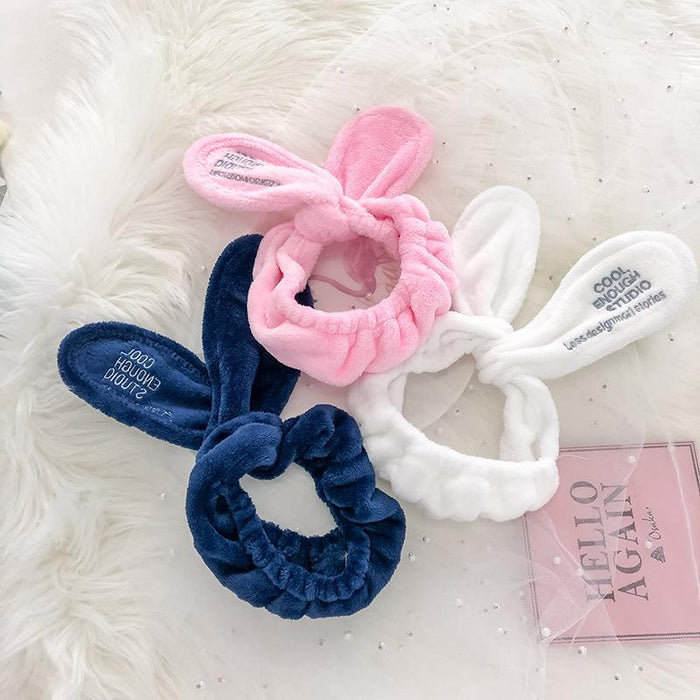 Hair Band Rabbit Ear Face Washing Hair Band Women's Makeup Hair Band Women's Accessories