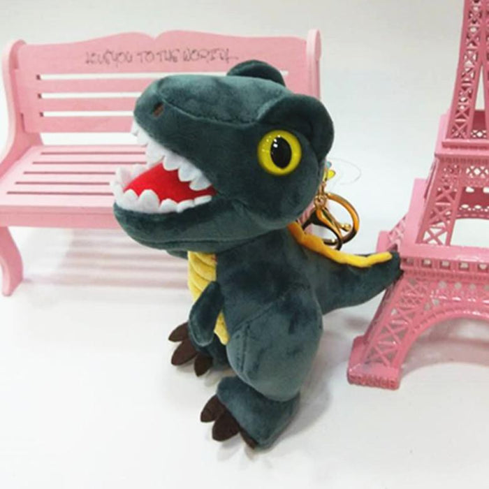Cartoon Little Dinosaur Pendant Keychain