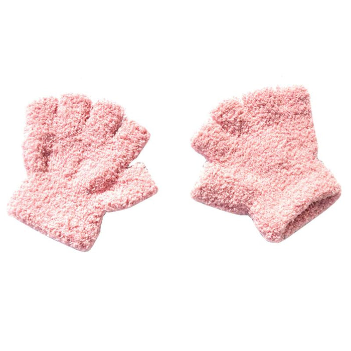 Warm Plush Thick Warm Baby Gloves