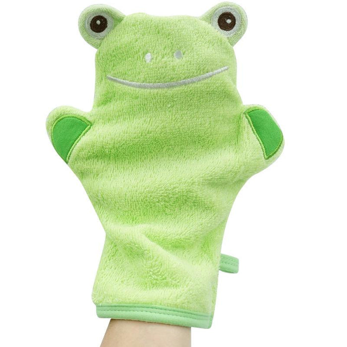 Baby Cartoon Bath Mitt Children Bath Towel Gloves