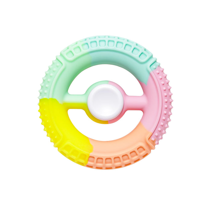 New silicone fidget spinner hand grip ring finger forearm trainer