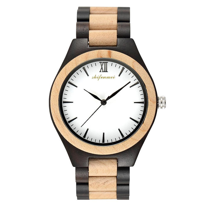 2022 New Classic Men's Fashion Watch Wooden Watch