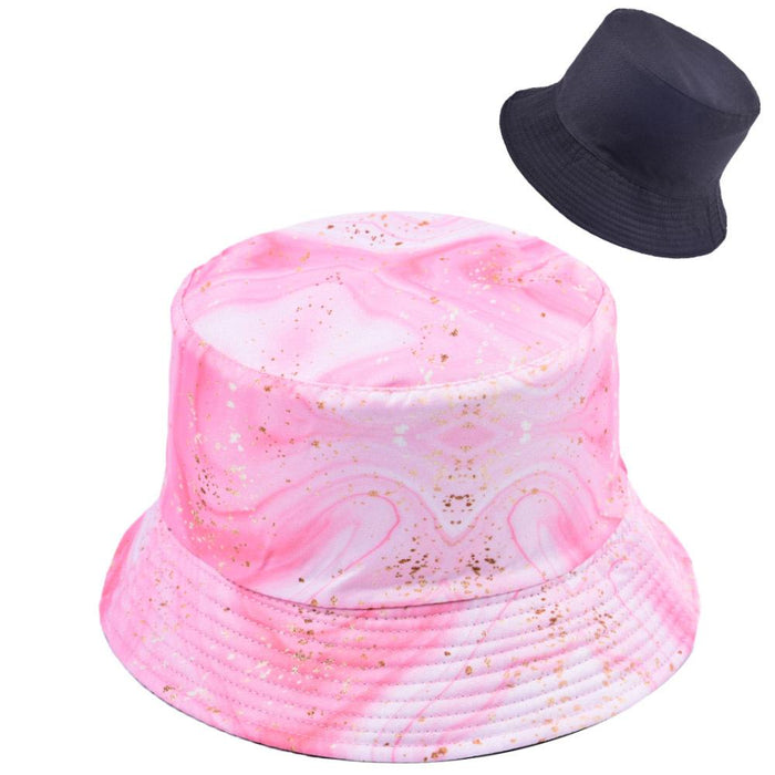 Rendering Printed Fisherman Hat Fashion Sunshade Wide-brimmed Cap