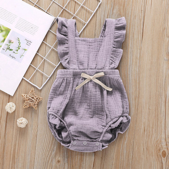 Summer Baby Princess Sleeveless Jumpsuit