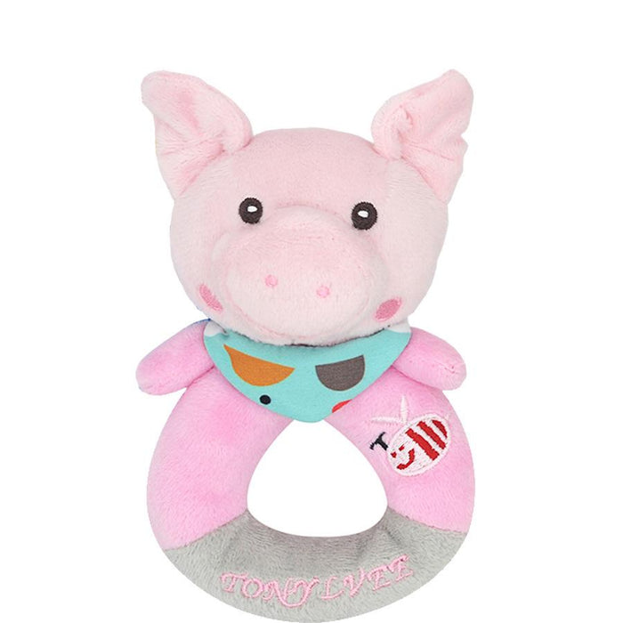 Tony Lvee Animal Round Baby Hand Rocking Toy