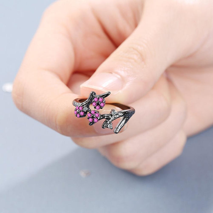 New Fashion Simple Branch Shape Open Ring
