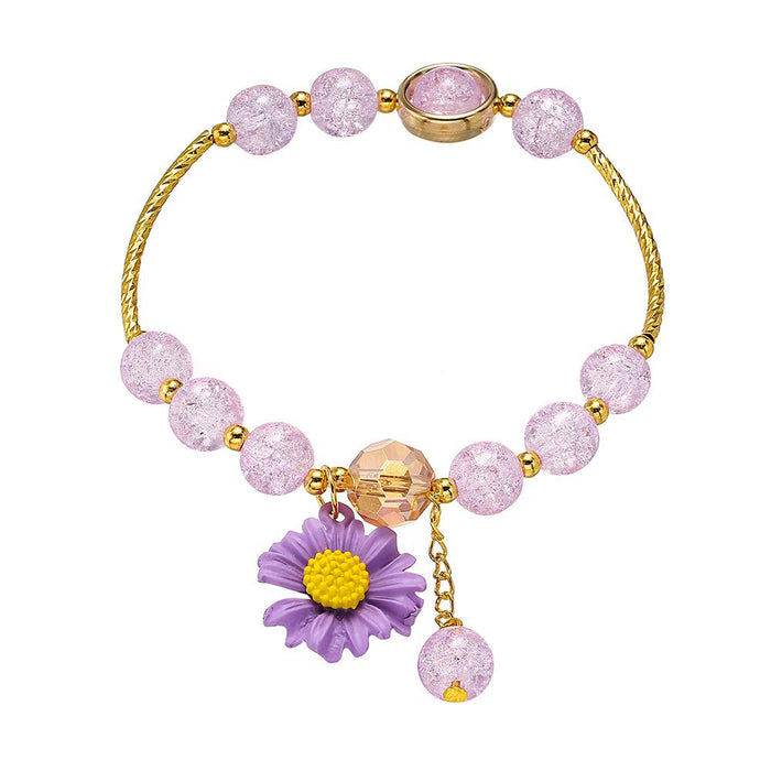 Crystal Chrysanthemum Women Bracelet