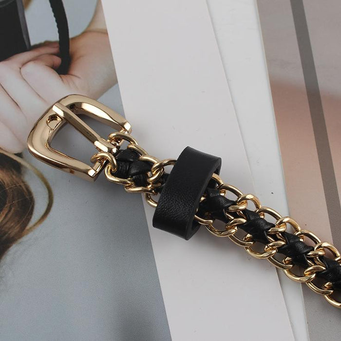 Women's Summer Decorative Fashion Metal Belt Chain