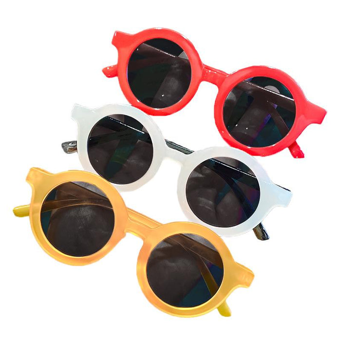 Children's Sunglasses Sun Shading round frame polarizer