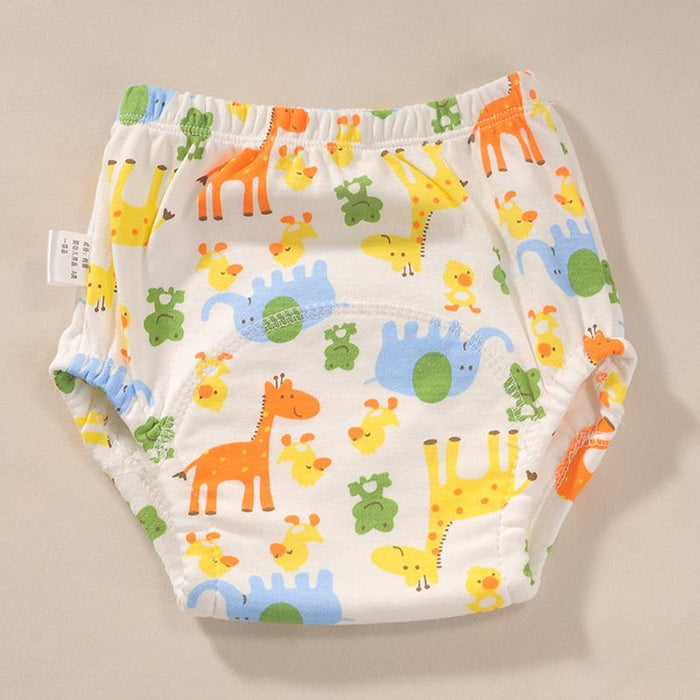 Baby Reusable 6 Layers Waterproof Cotton Breathable Diapers