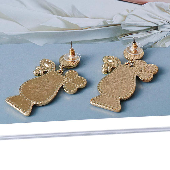 New Women's Simple Creative Fashion Beverage Cup Earrings