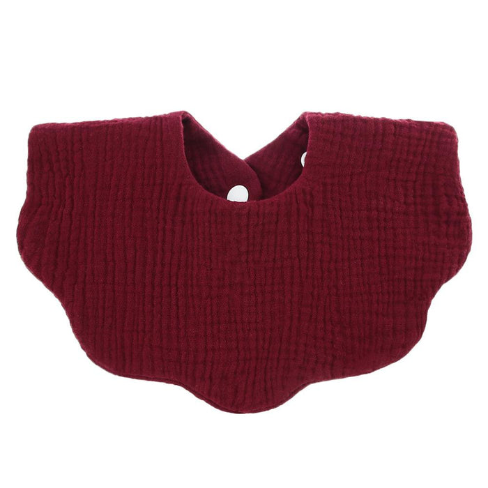 Solid Color Kids Girl Boy Feeding Saliva Towel