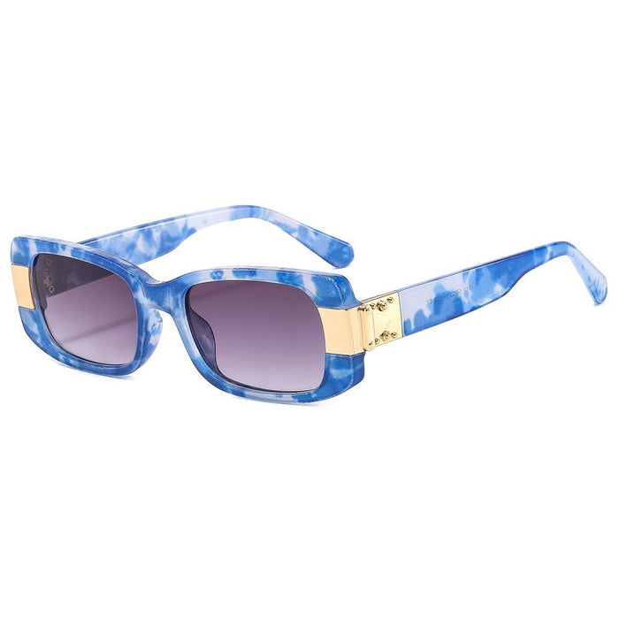 Modern retro square Sunglasses