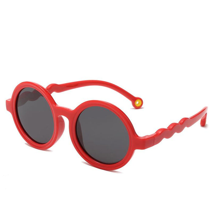 Children's round frame PC Sunglasses