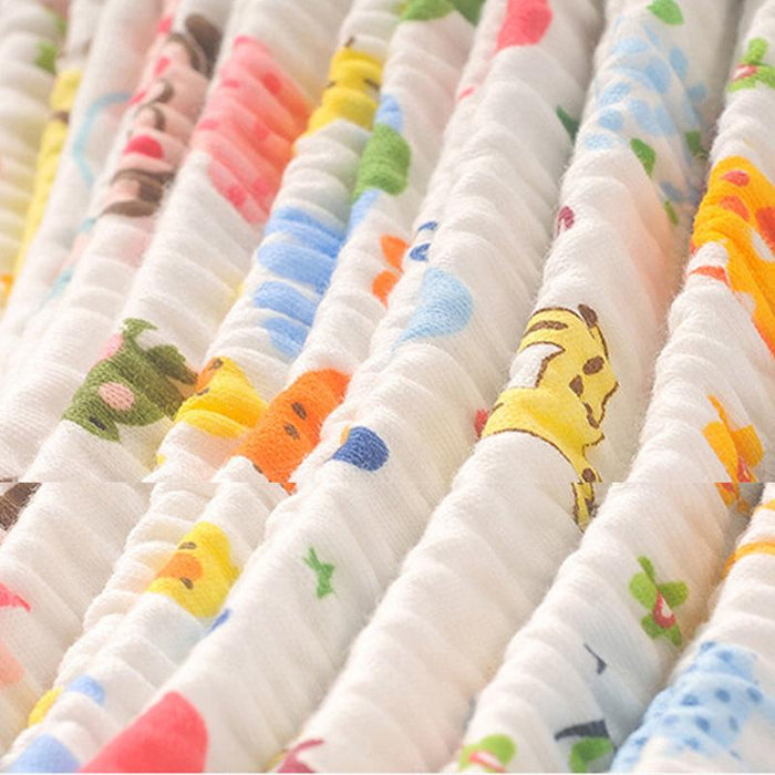 Baby Reusable 6 Layers Waterproof Cotton Breathable Diapers