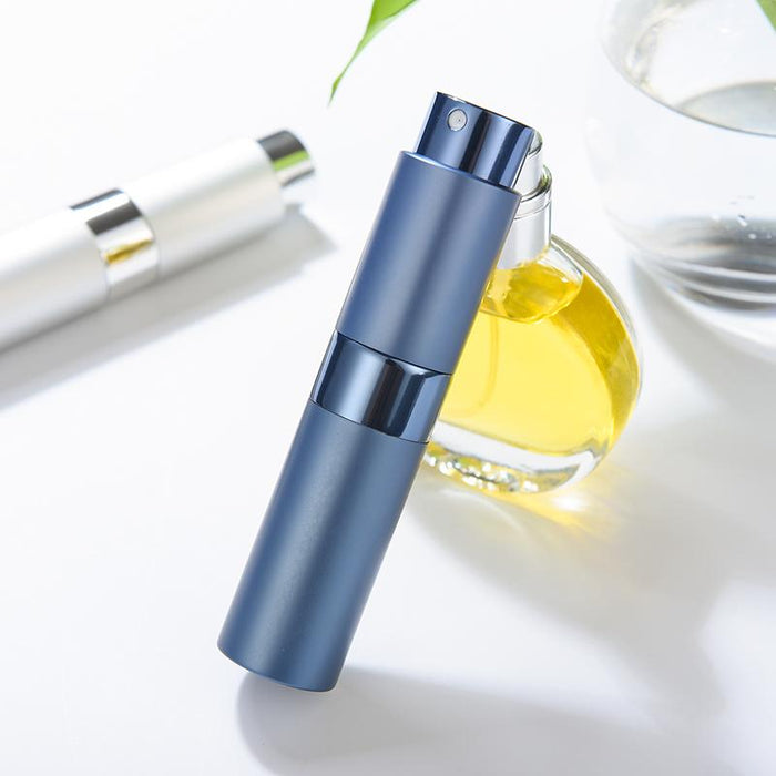 8ml Metal Aluminum Perfume Bottle Cosmetic Spray Bottle Portable Empty Bottle Travel Sub-bottle Liner Glass