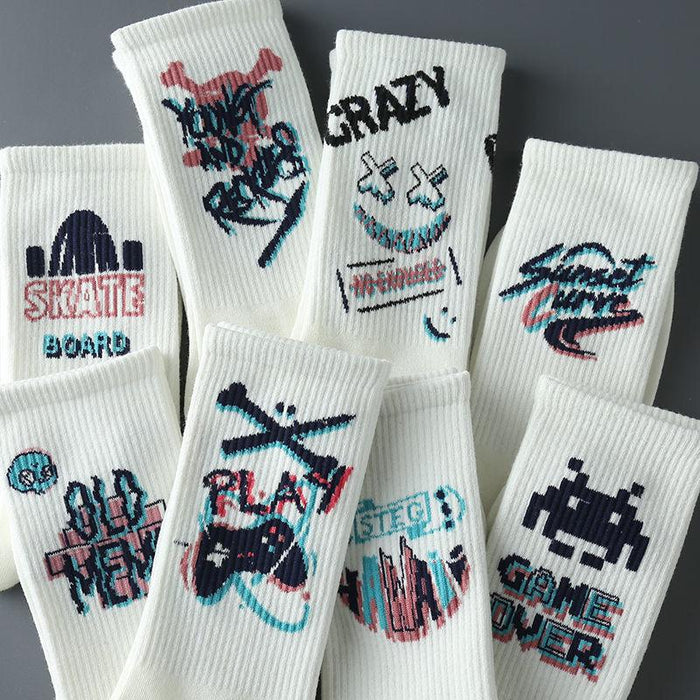 Cotton Hip-hop Men Socks