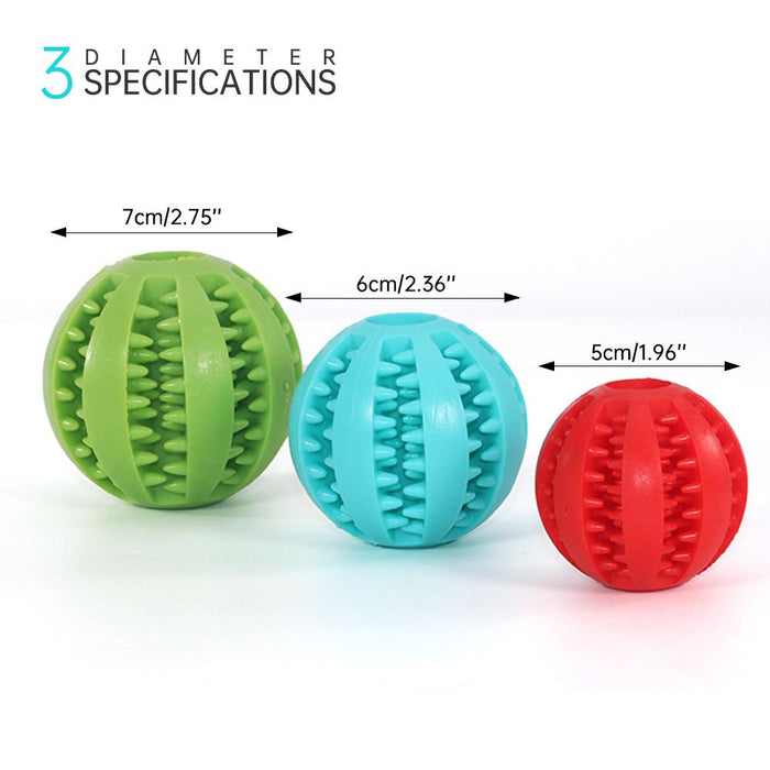 Pet dog rubber ball is suitable for dog and cat chew toys