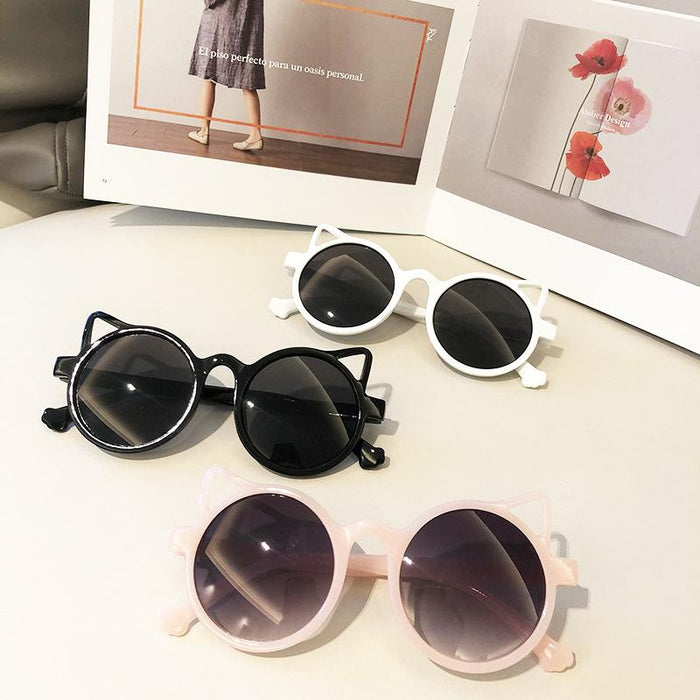 Fashion Cat Ear UV Proof Children's Sunglasses