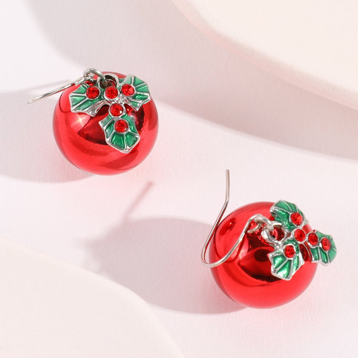 New Personality Red Tomato Women's Earrings