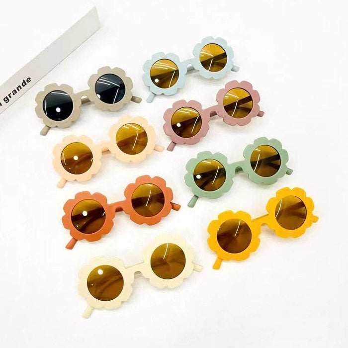 Children's Sunglasses flower glasses Morandi
