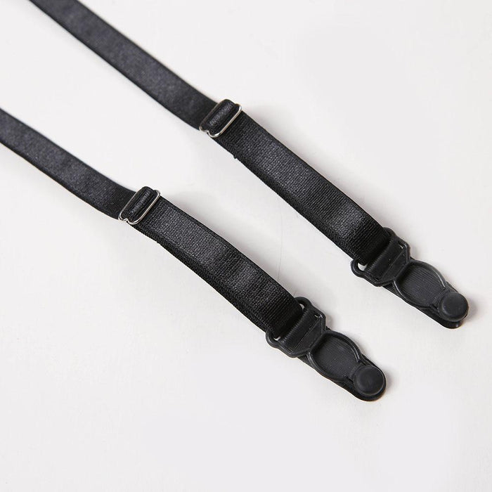 Sexy Hollow Lingerie Women Mesh Underwear Three Piece Set