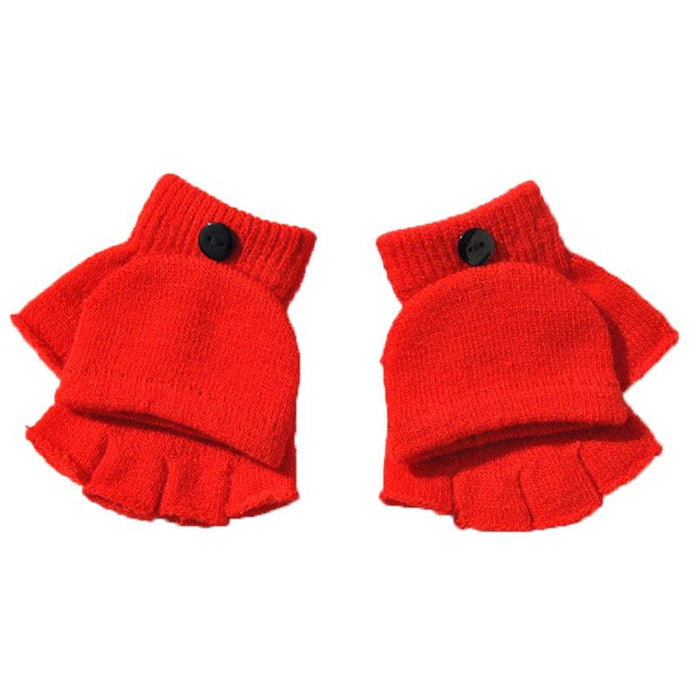 Warm Plush Thick Warm Baby Gloves