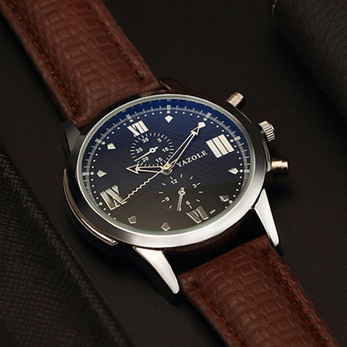 Relogio Masculino Brand YAZOLE Quartz Watch Casual Business Unique Male Wristwatches