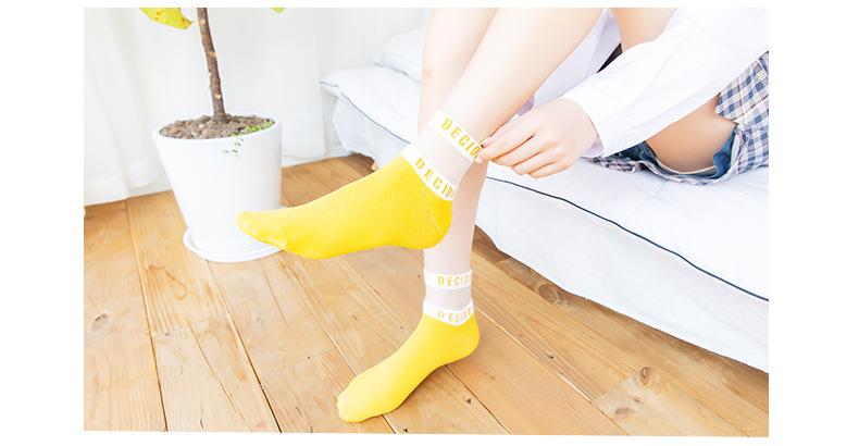 Spring and Summer New Women's Boat Socks