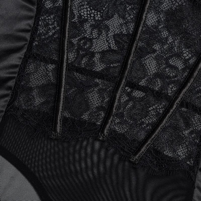 Women's Lace Mesh One-piece Lingerie Sexy Bodysuit