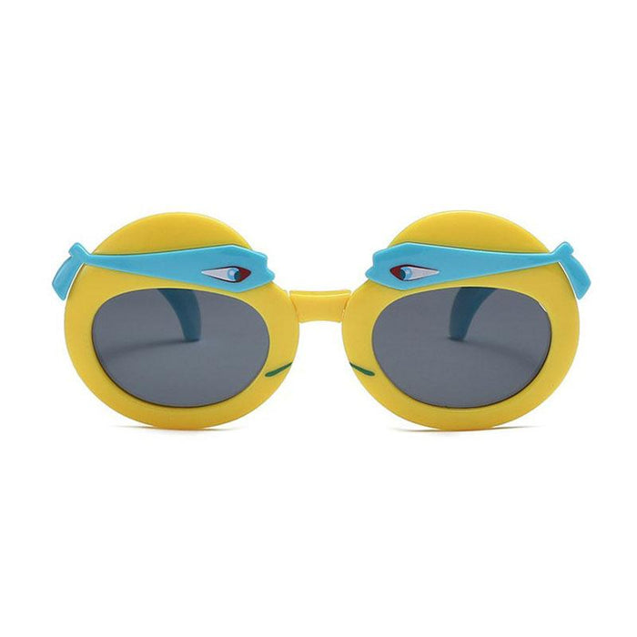 Children's Silicone Cartoon Turtle Polarized Sunglasses