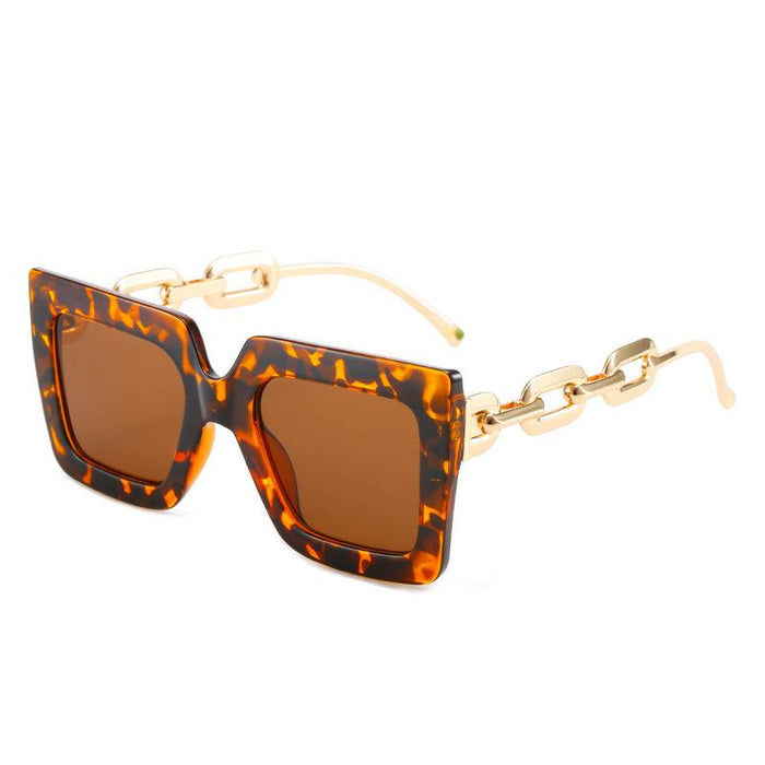 Square Sunglasses chain Sunglasses