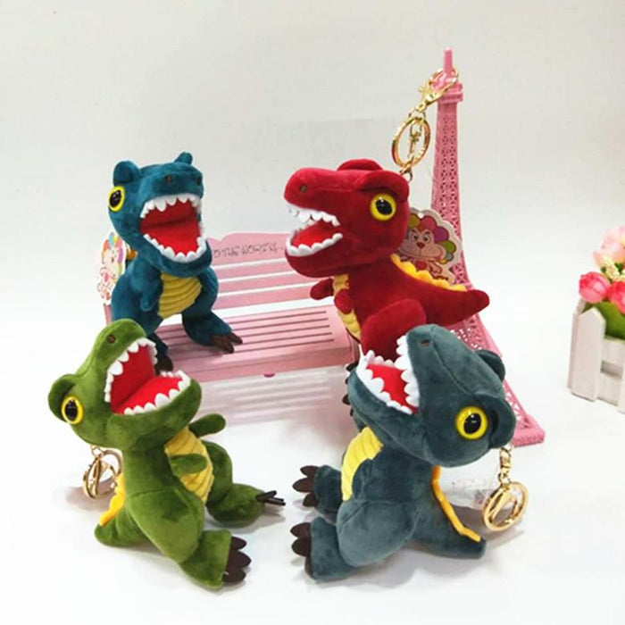 Cartoon Little Dinosaur Pendant Keychain
