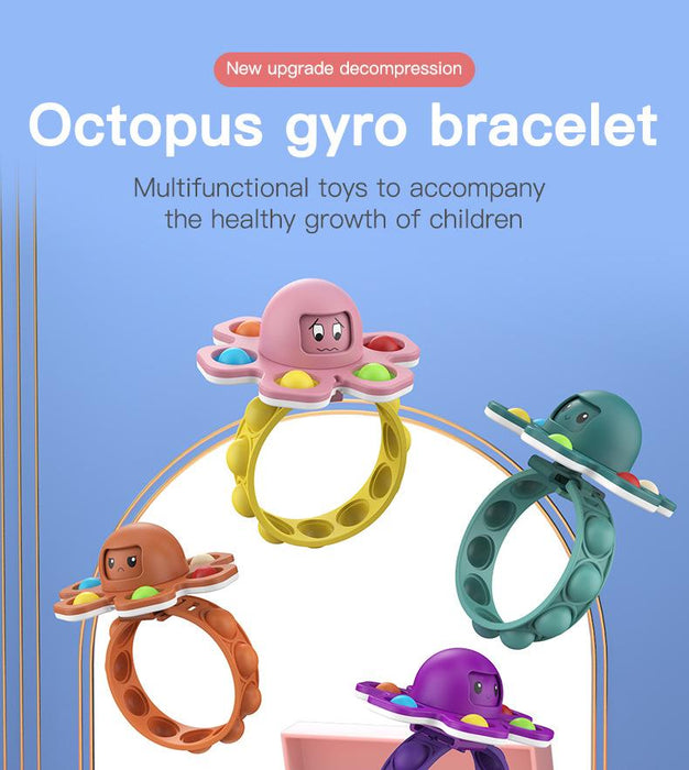 Rotating Face-changing Octopus Spinning Rodent Vanguard Bracelet
