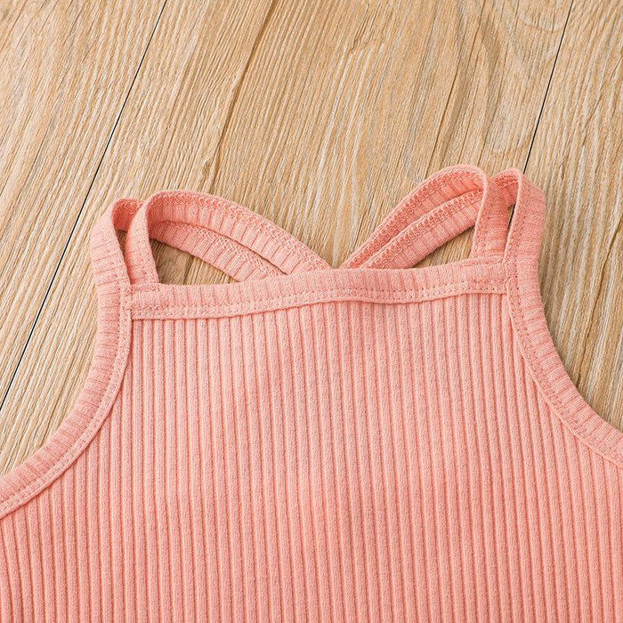 Baby Girls Summer Sling Jumpsuit