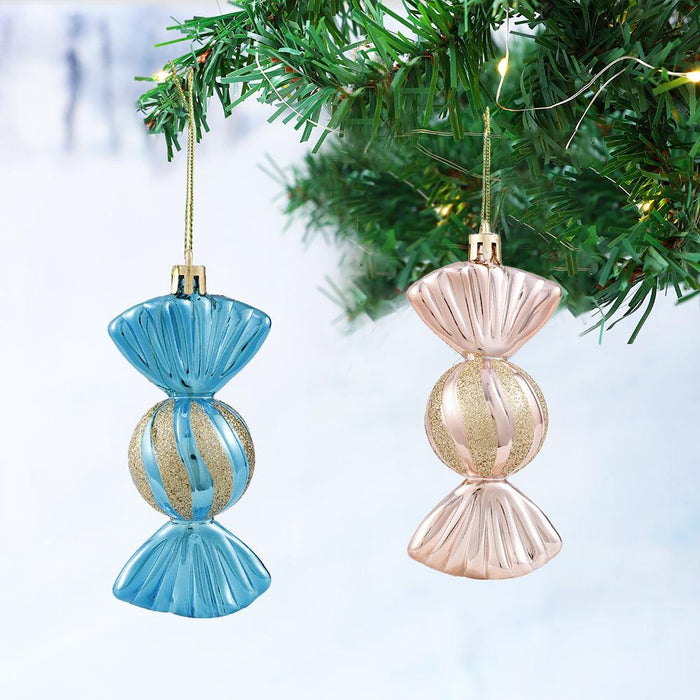 3pcs/Box Christmas Ball Ornament Balice Ice Cream Candy