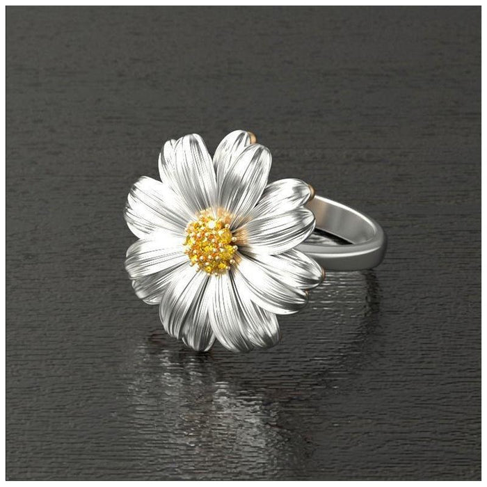 New Fashion Daisy Personalized Women's Ring