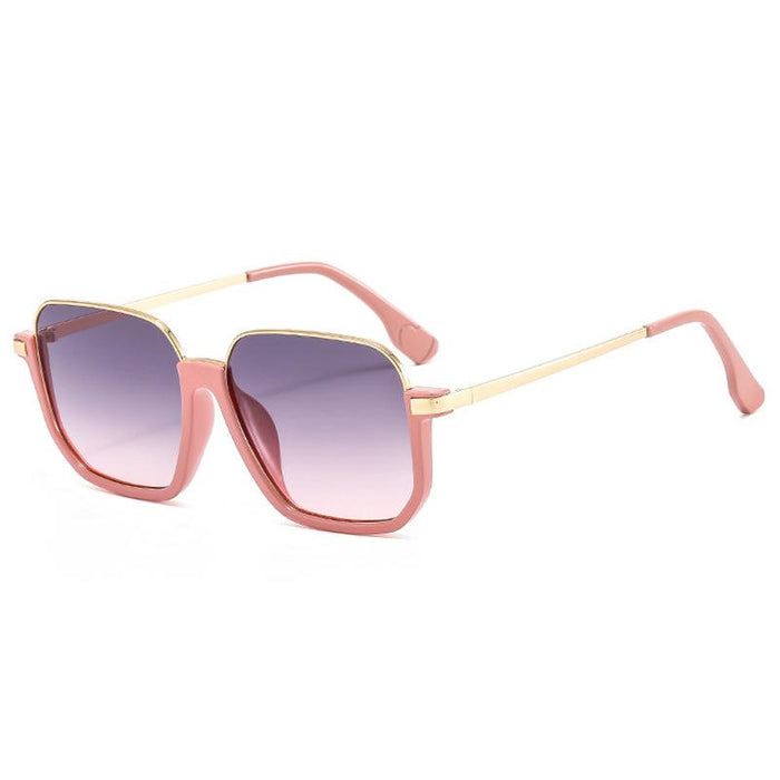 Box sun retro avant-garde Sunglasses