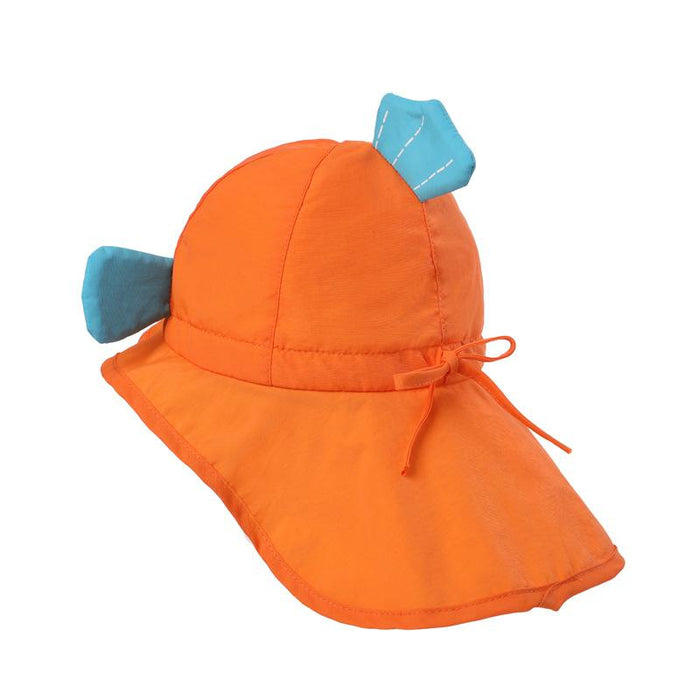 Children's Uv50 + Summer Sunscreen Cartoon Shawl Hat