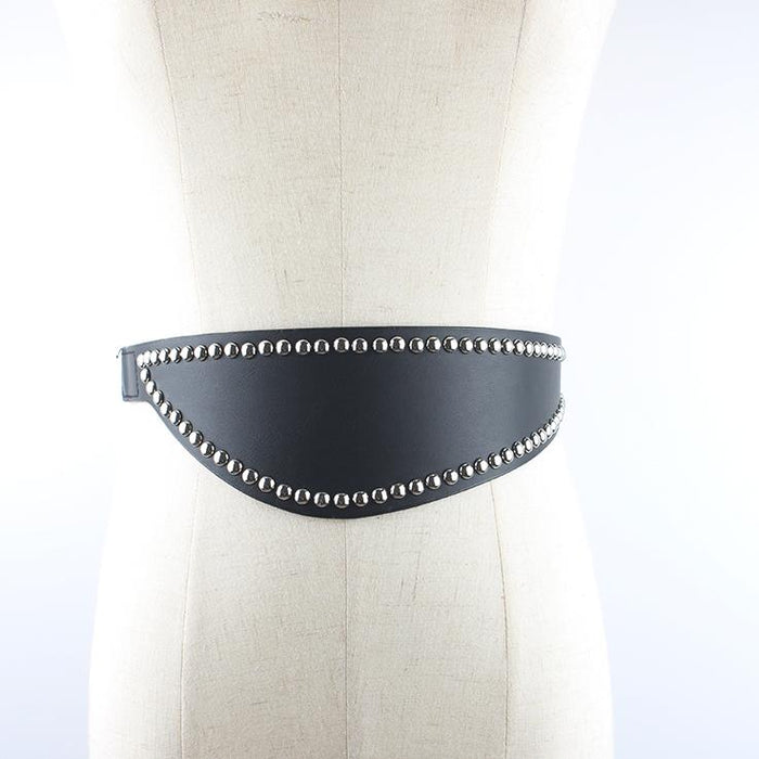 Ladies Fashion Trend Decorative Wide Belt