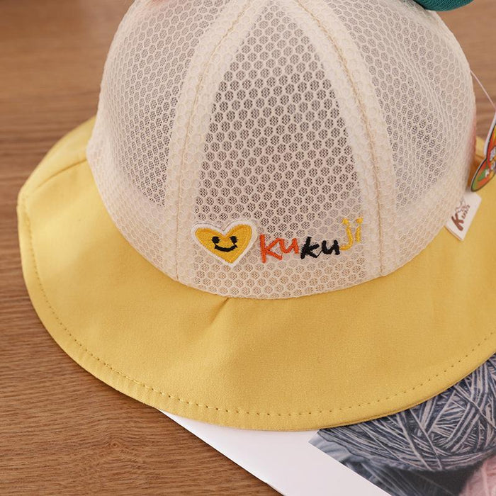 Summer Cute Baby Colorful Love Children's Fisherman Net Hat