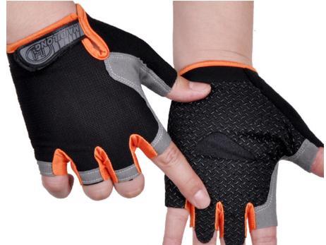 Anti Slip Shock Breathable Half Finger Gloves