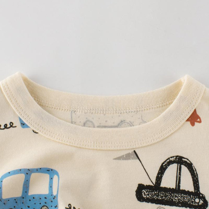 Children's short sleeve T-shirt cotton